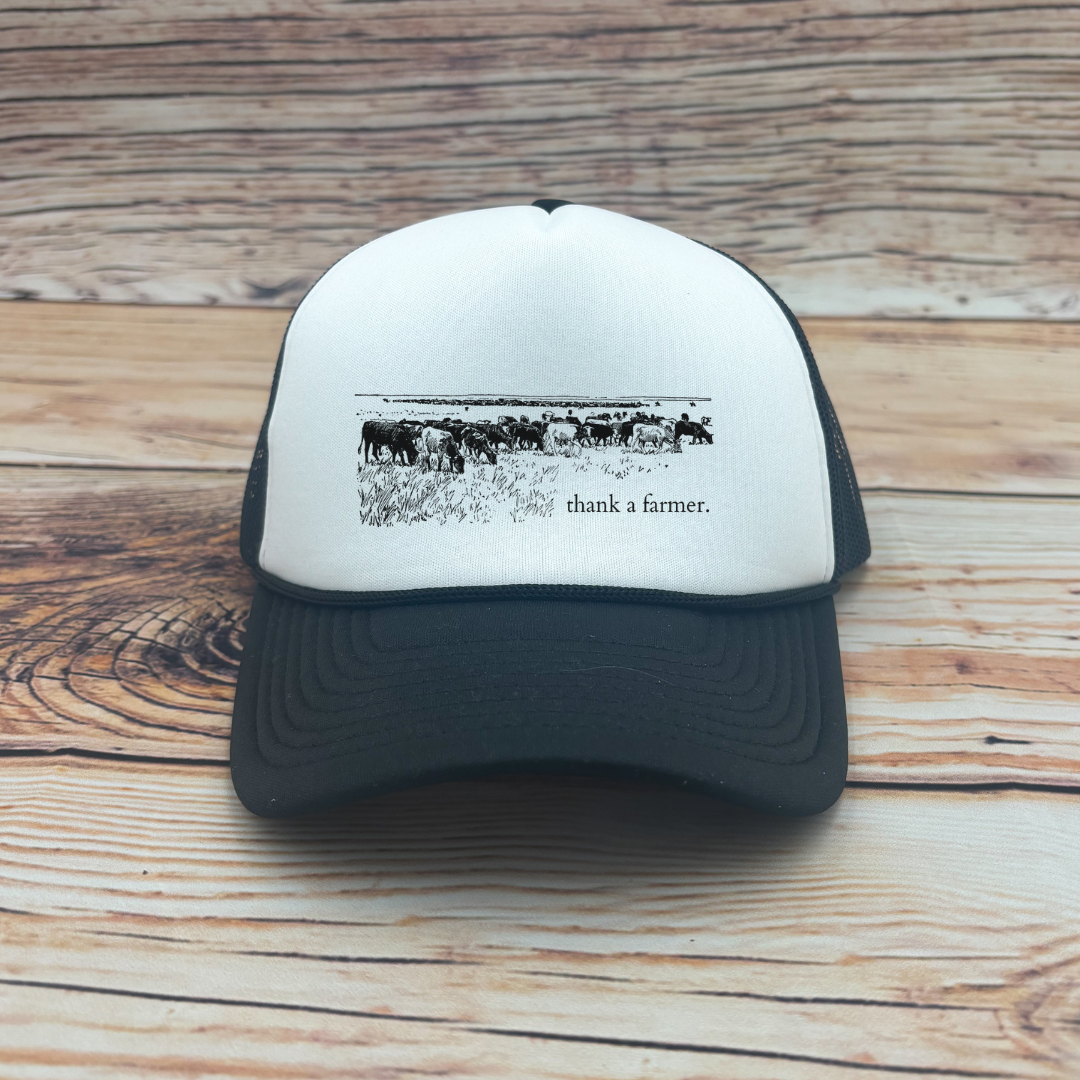 Thank a Farmer Mid-Profile Trucker Hat