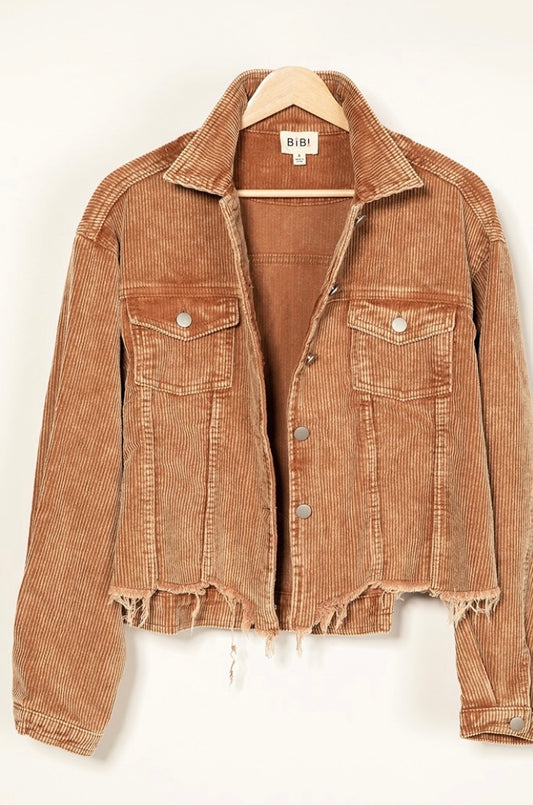 Vintage Washed Corduroy Jacket