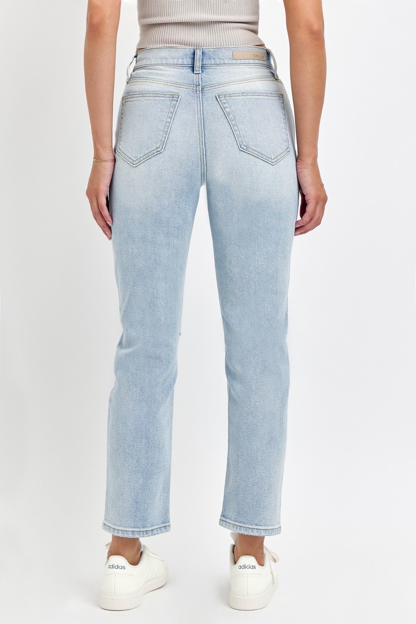 Emery High Rise Straight Jeans