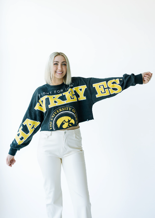 Iowa Cropped Longsleeve
