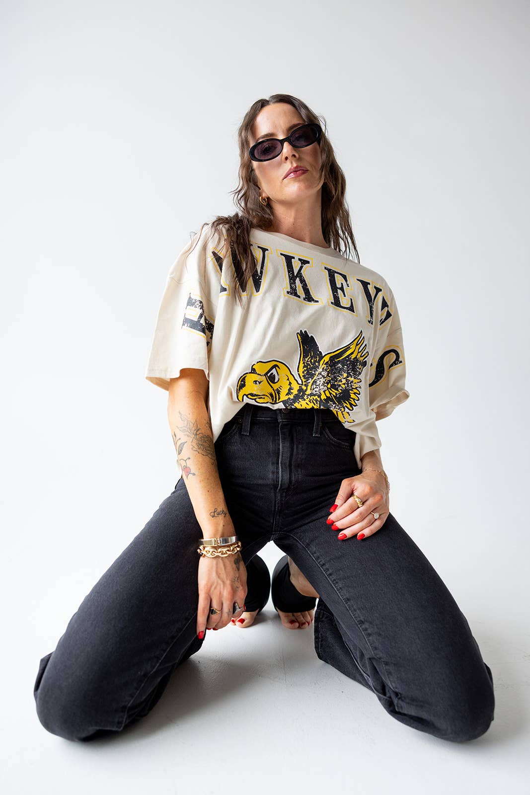 Iowa Southern Split Oversized Band Tee